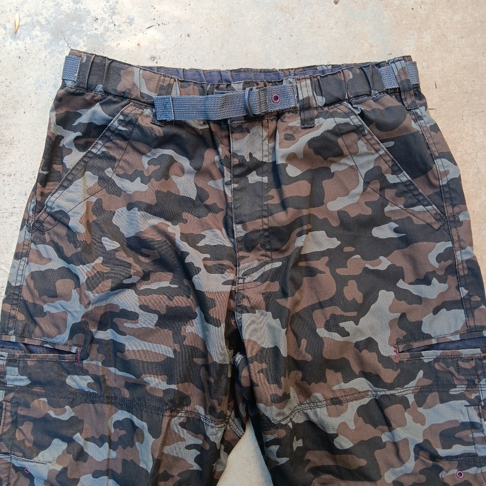 Japanese designer Raton laveur vintage camo cargos